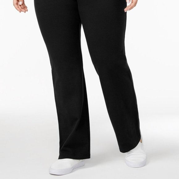Style & Co Plus Size Tummy Control Bootcut Pants - Picture 4 of 4